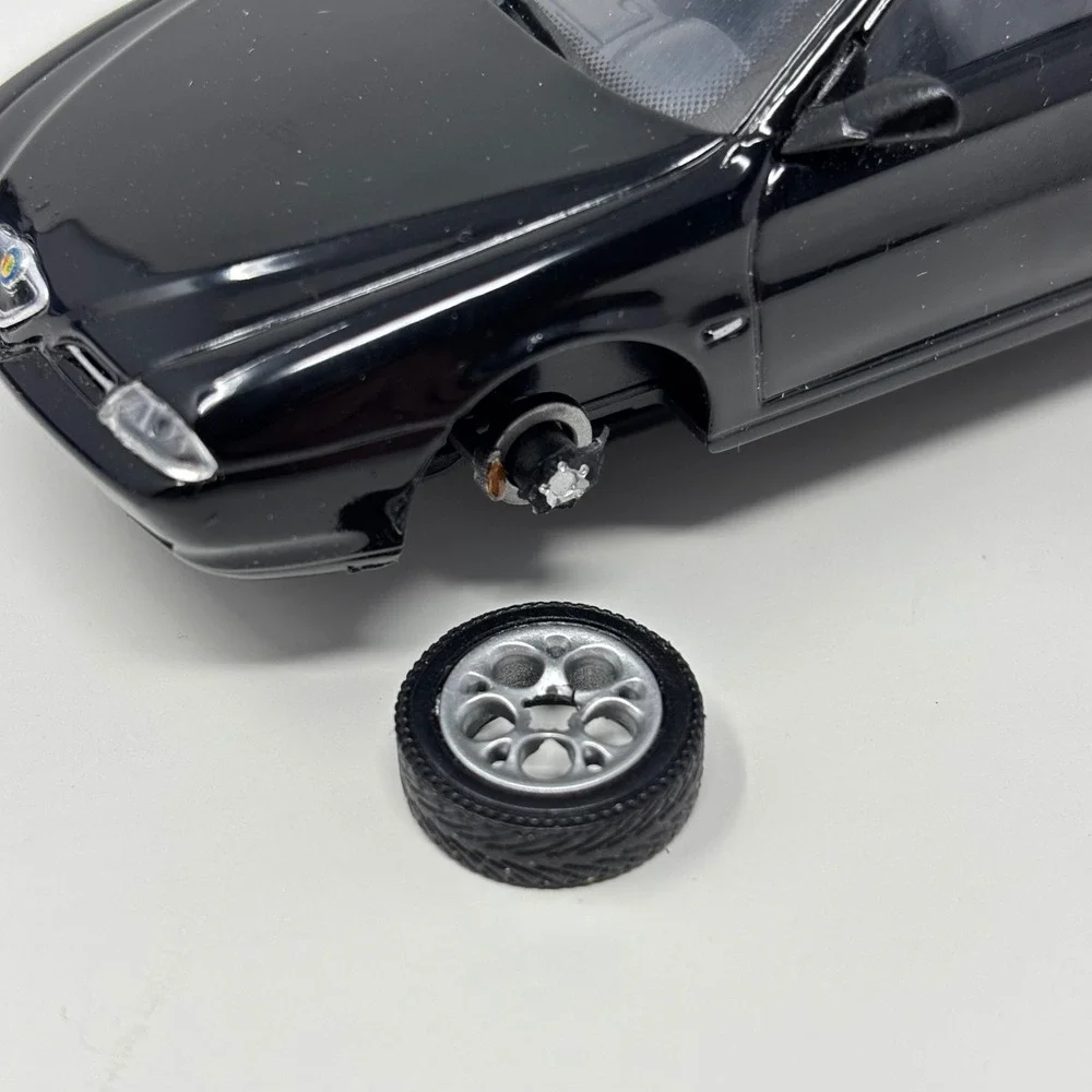 Cararama Alfa Romeo 166 1:43 Diecast For Parts / Junkyard Damaged Box